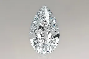 0.50 Carat Pear Lab Diamond