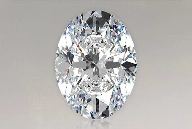 1.00 Carat Oval Lab Diamond