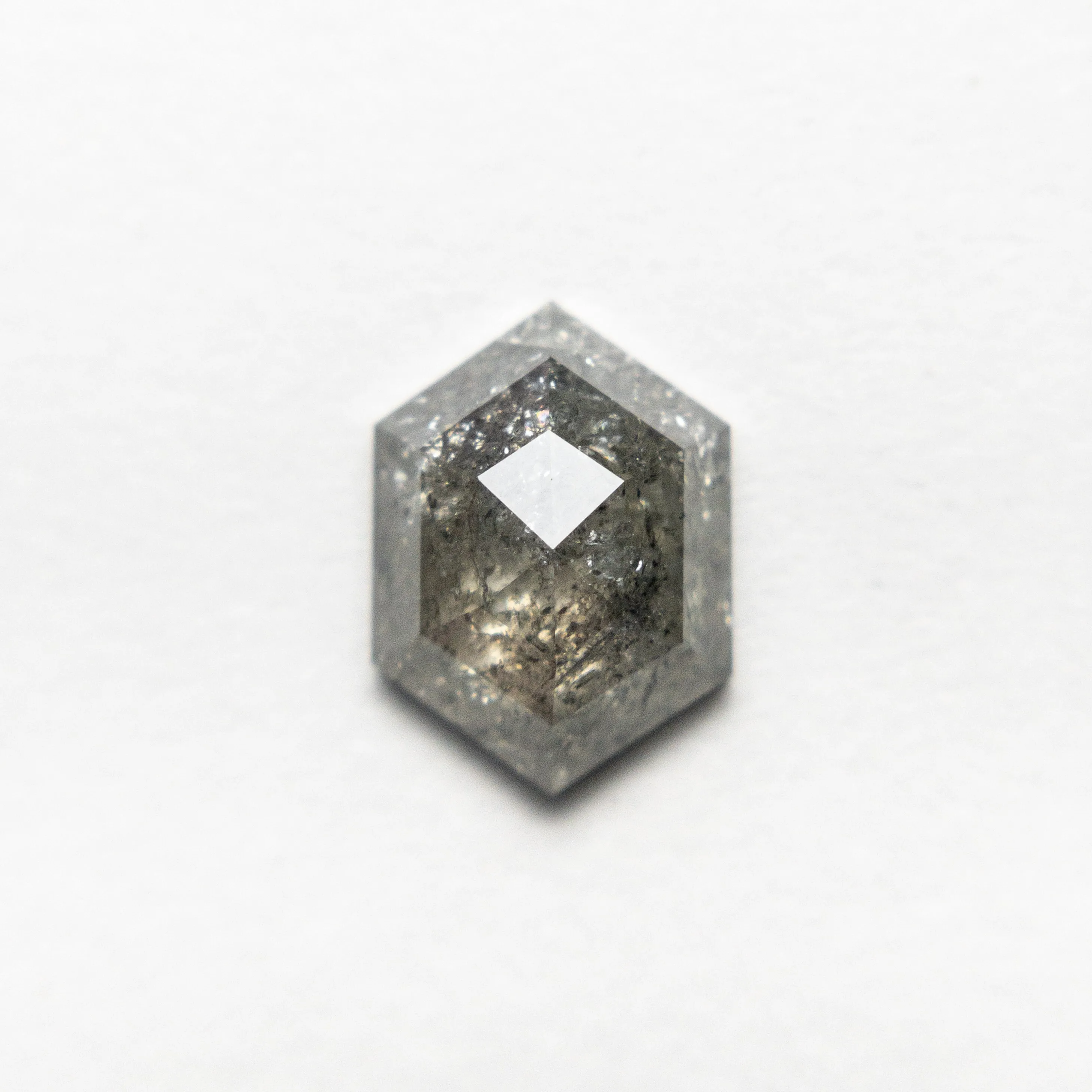 1.12ct 8.27x6.05x2.87mm Hexagon Rosecut 19742-03