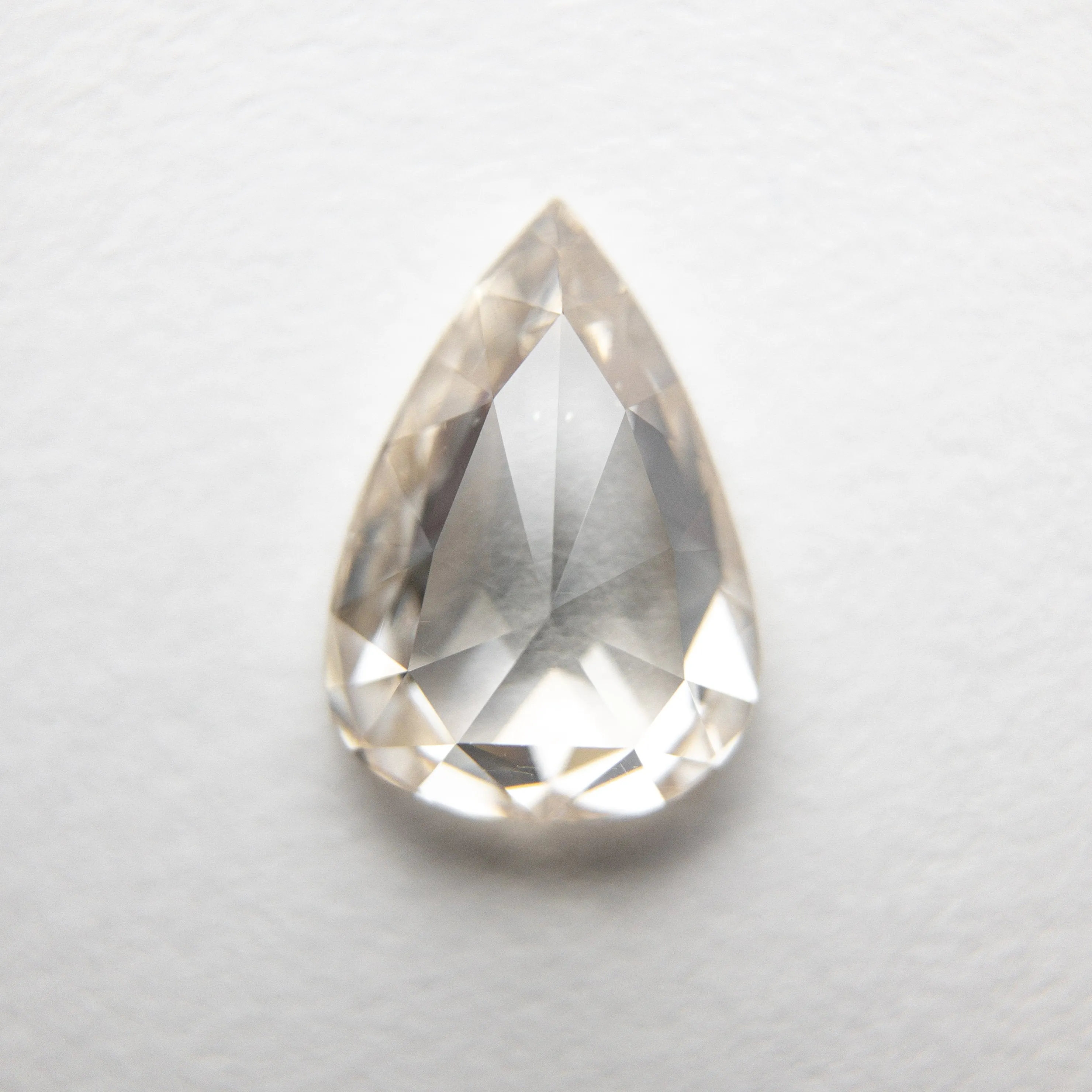 1.35ct 9.23x6.53x2.87mm Pear Rosecut 18369-26 hold D1516