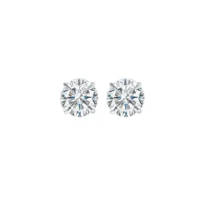 14KT WHITE GOLD DIAMOND (3/8CTW) EARRING