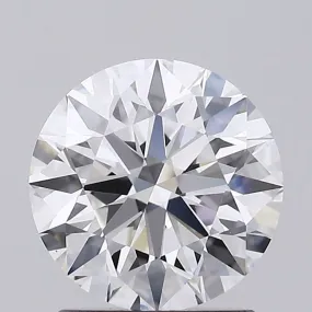 1.5-Carat Round Shape Lab Grown Diamond