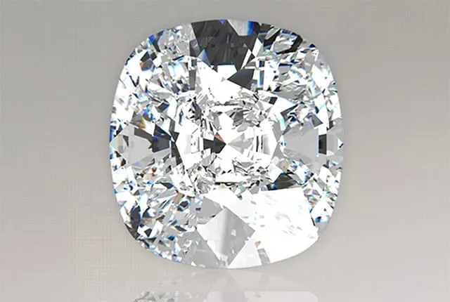 1.61 Carat Cushion Lab Diamond