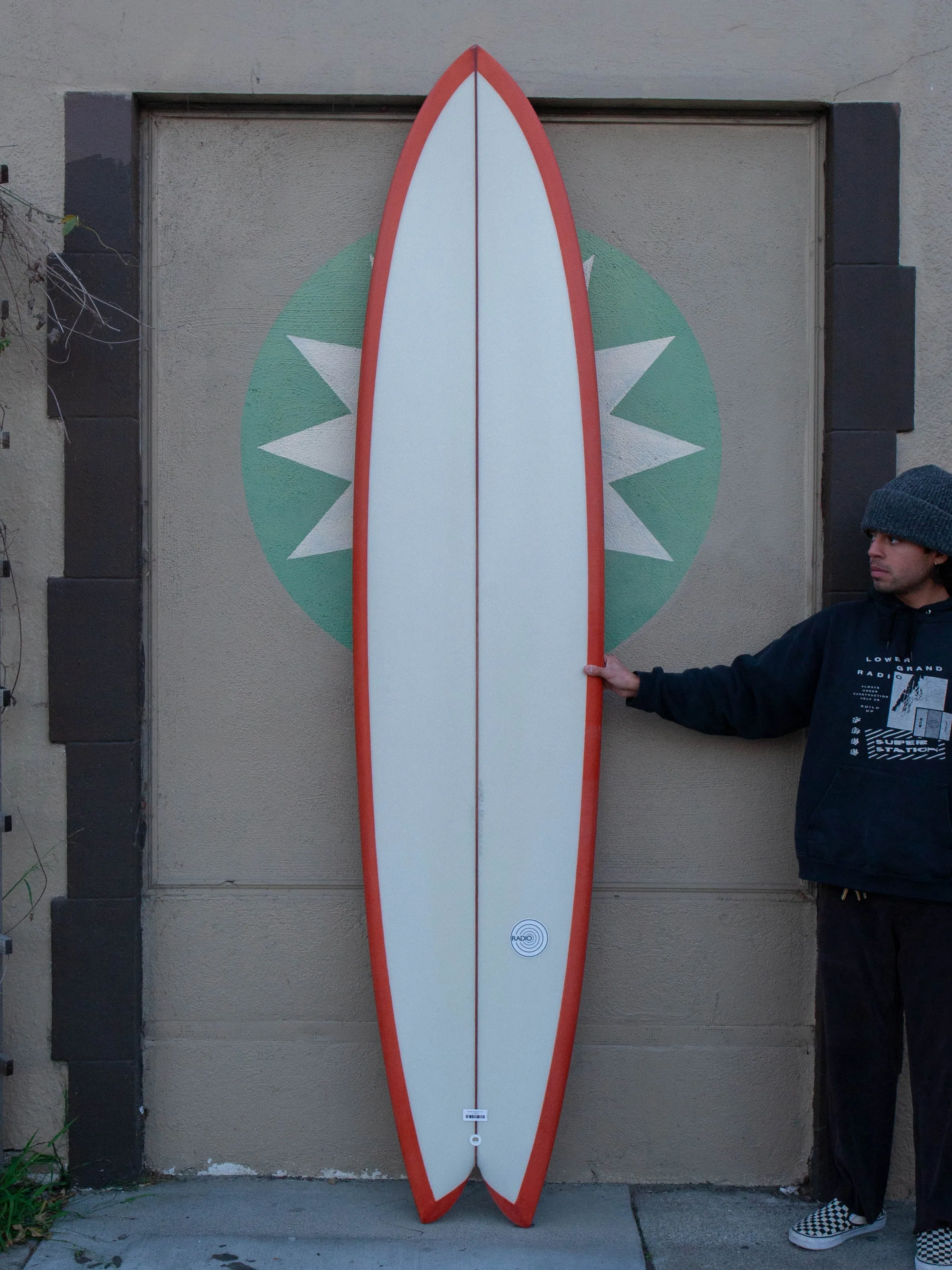 8'8 Radio Ocean Liner - Rust