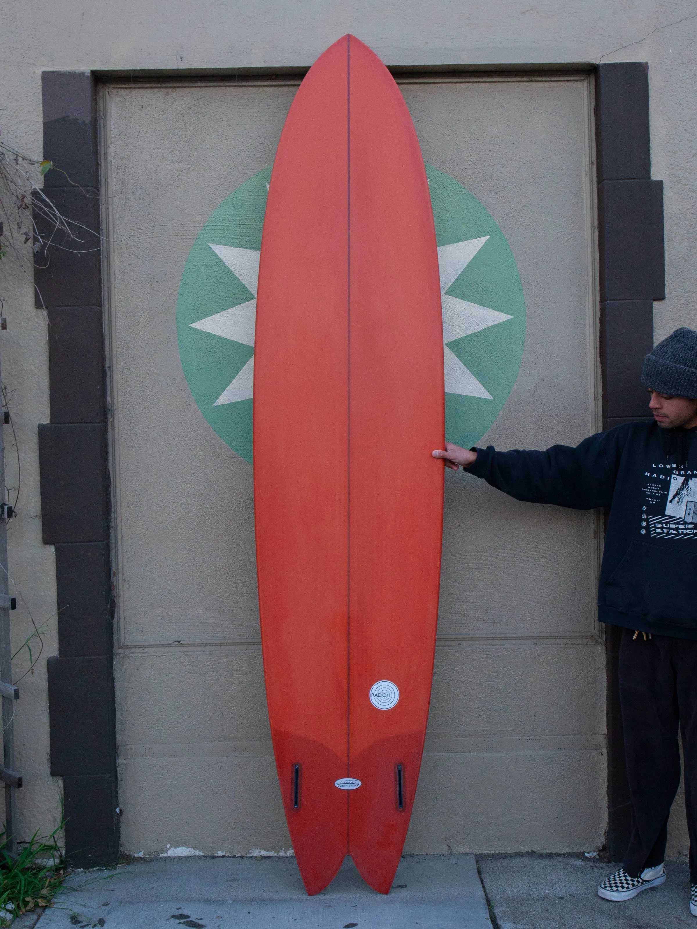 8'8 Radio Ocean Liner - Rust