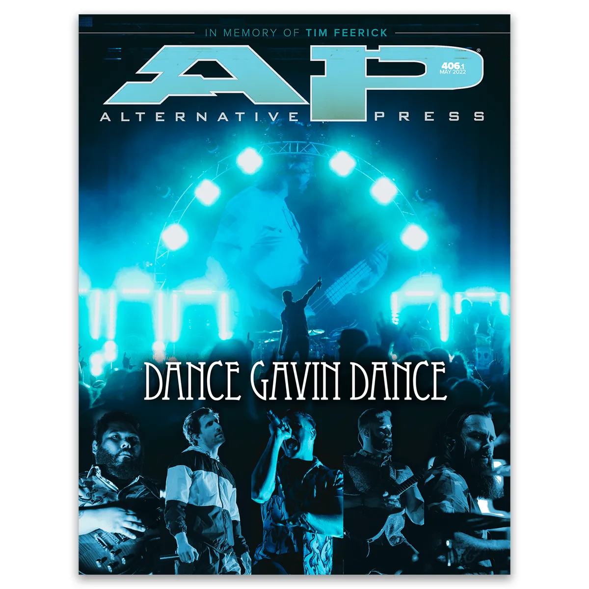 ALTERNATIVE PRESS ISSUE FEATURING DANCE GAVIN DANCE LIMITED EDITION MAGAZINE & CASSETTE BUNDLE (Only 750 made)