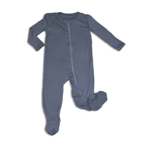 Bamboo Zip Up Footies (Flint)