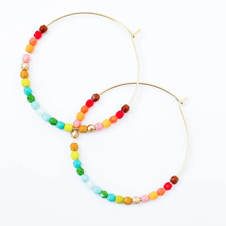 Big Ombre Hoops-WS