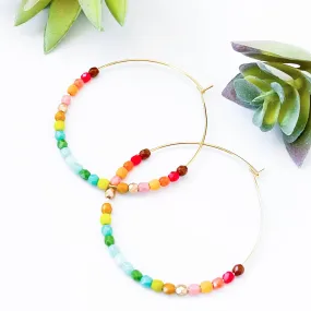 Big Ombre Hoops-WS