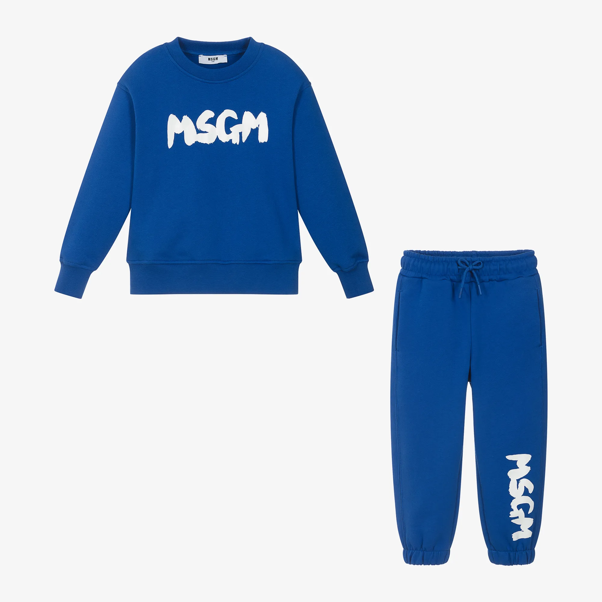 Blue Cotton Tracksuit