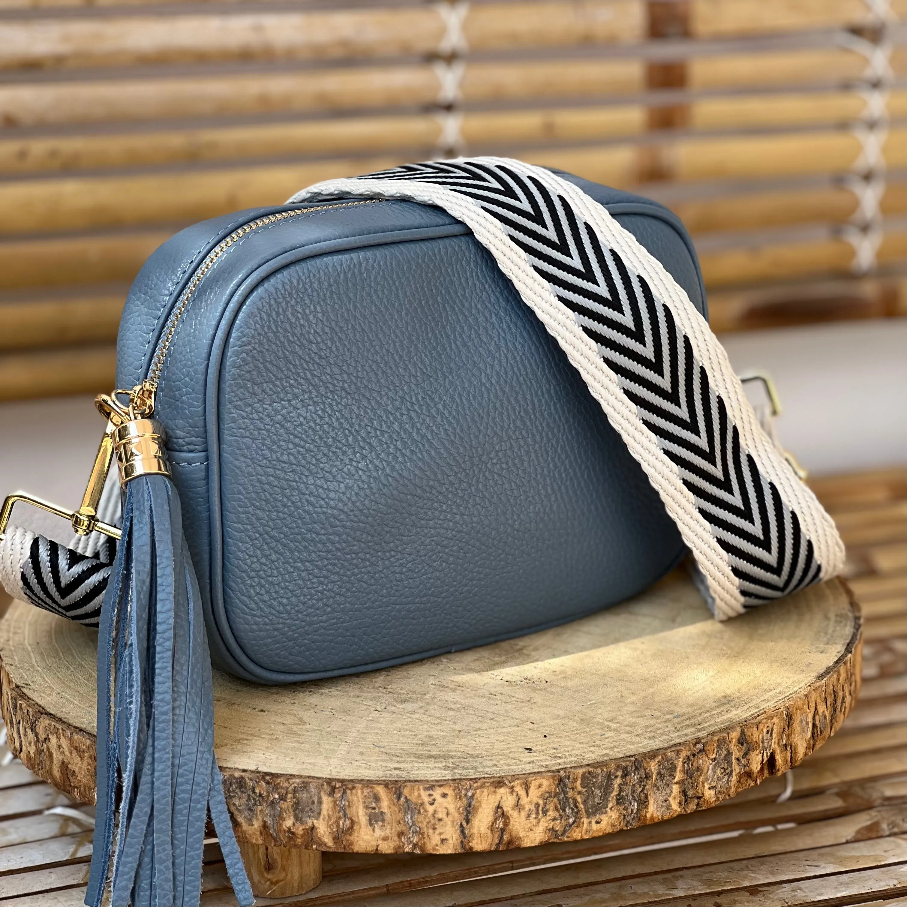 Bolso Mikonos azul