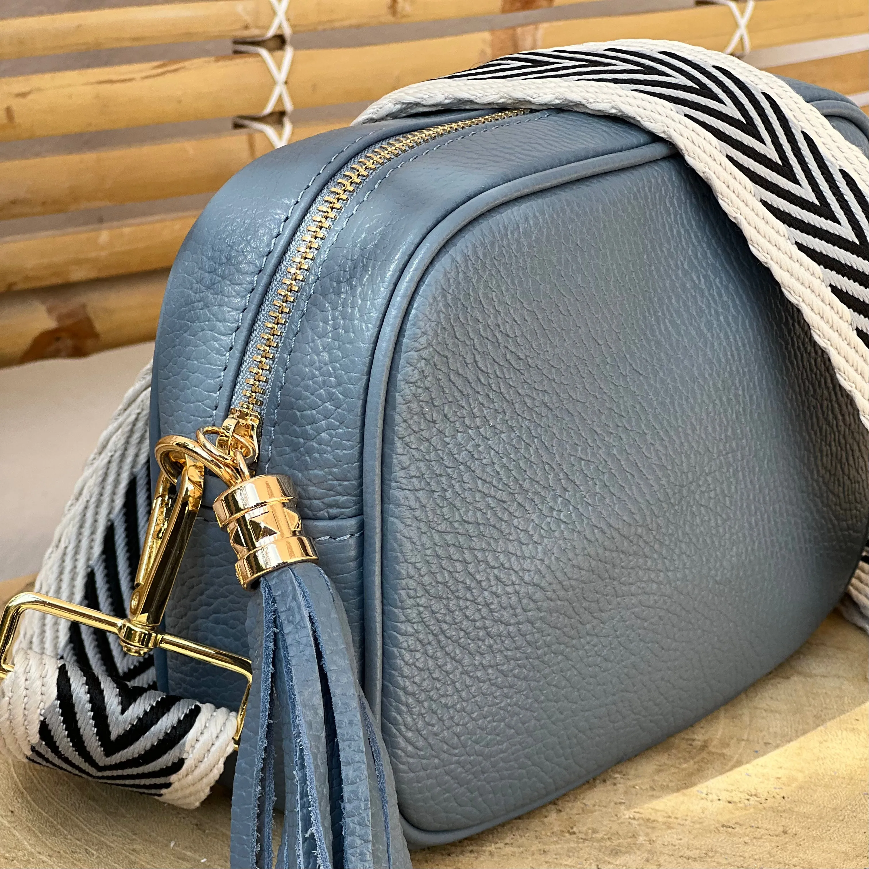 Bolso Mikonos azul