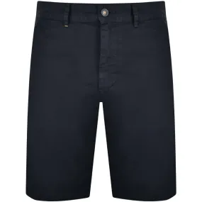 BOSS Chino Slim Shorts Navy