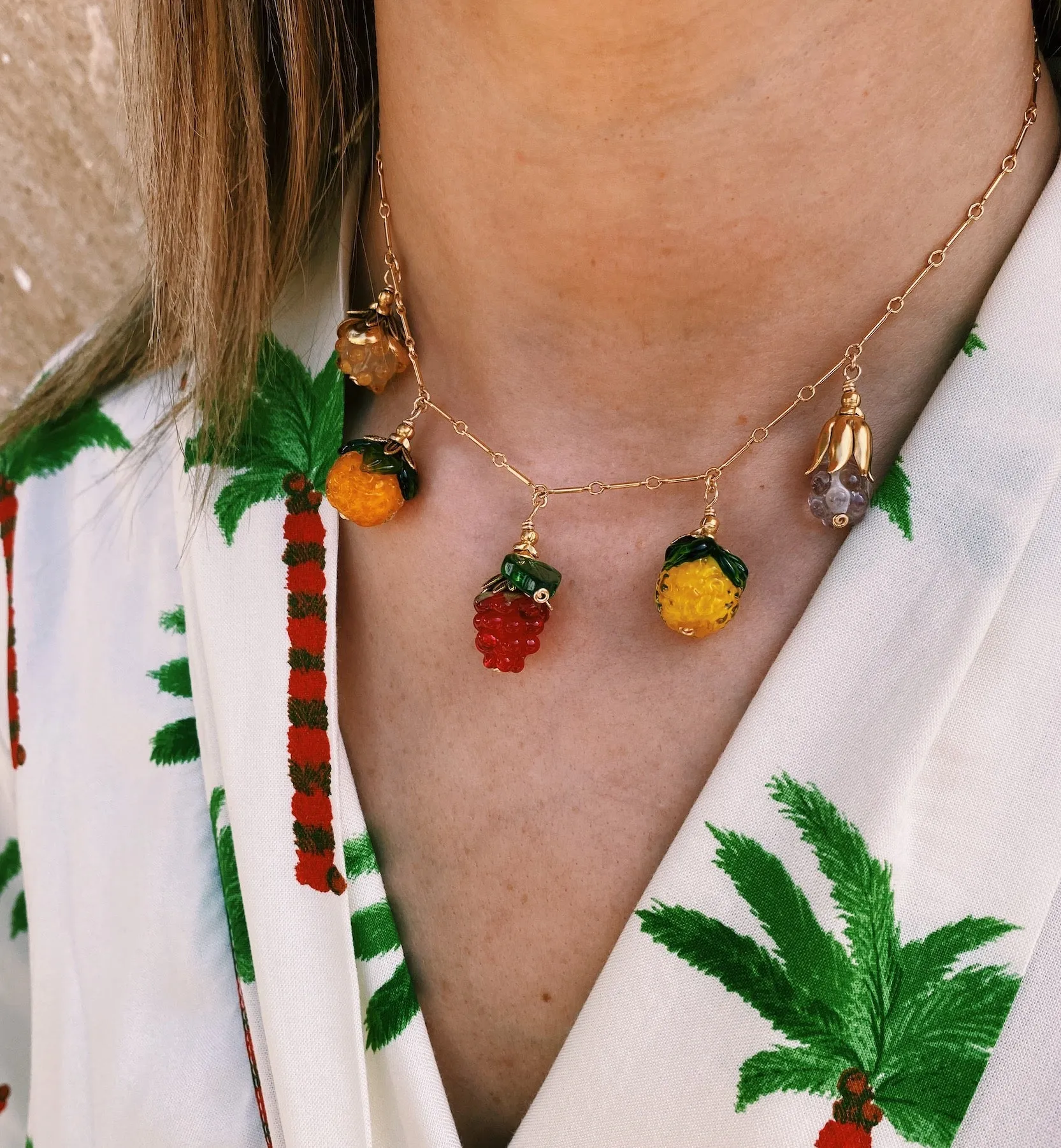 Brinker + Eliza Fruit Salad Necklace