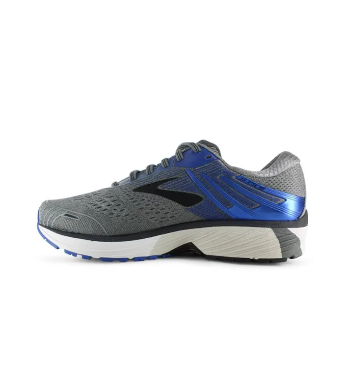 brooks adrenaline gts 18 (4e) mens grey blue black