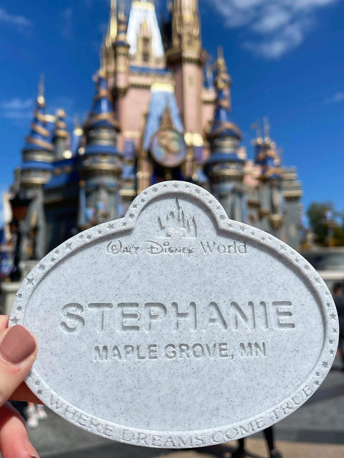 Cast Member Name Tag Drink Coaster - Customizable