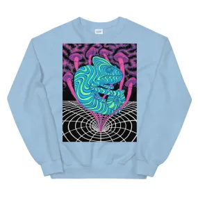 CHAMELEON SHROOMS VORTEX GRAPHIC SWEATSHIRT