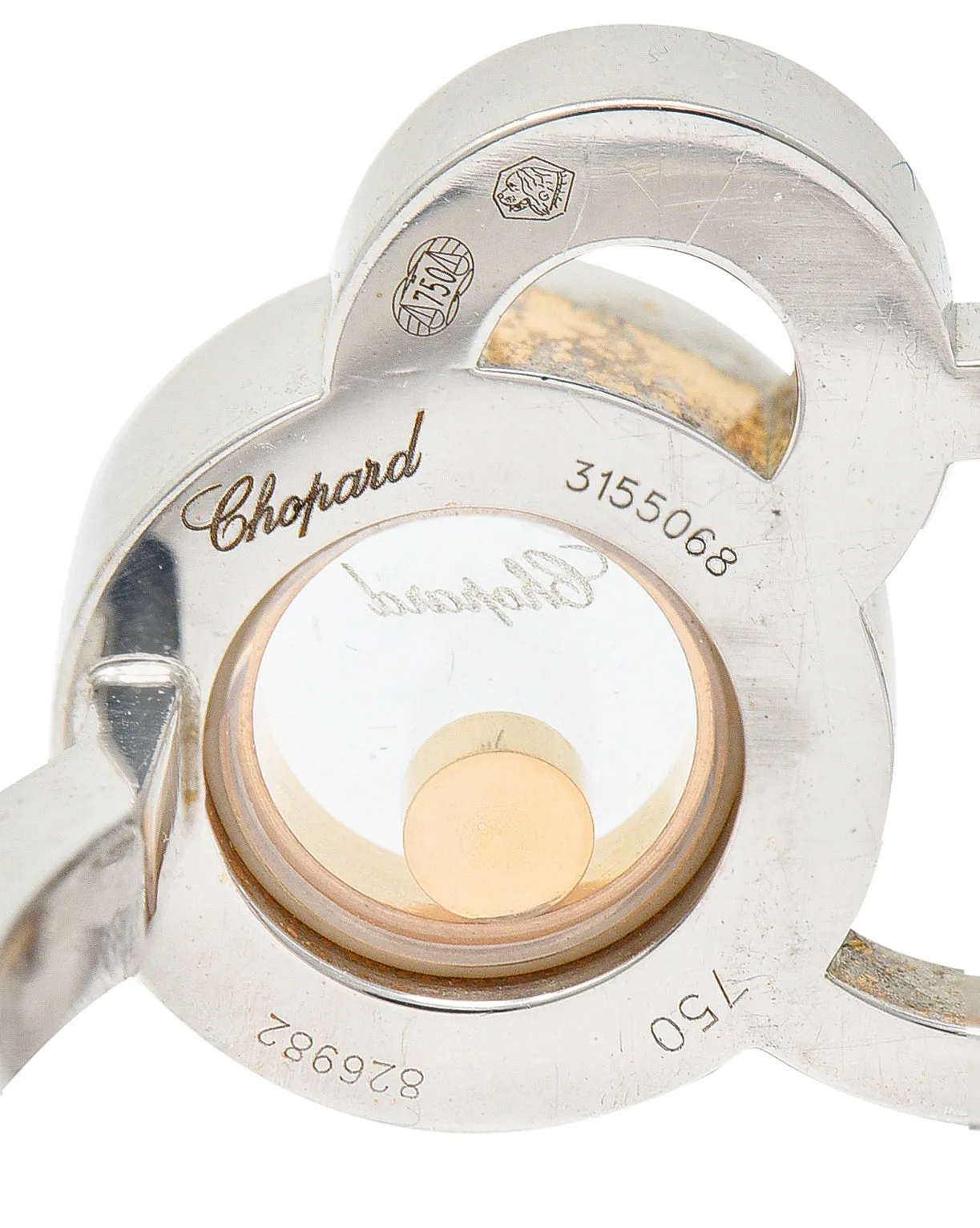 Chopard Happy Diamond 18 Karat Two-Tone Gold Happy Dreams Ring