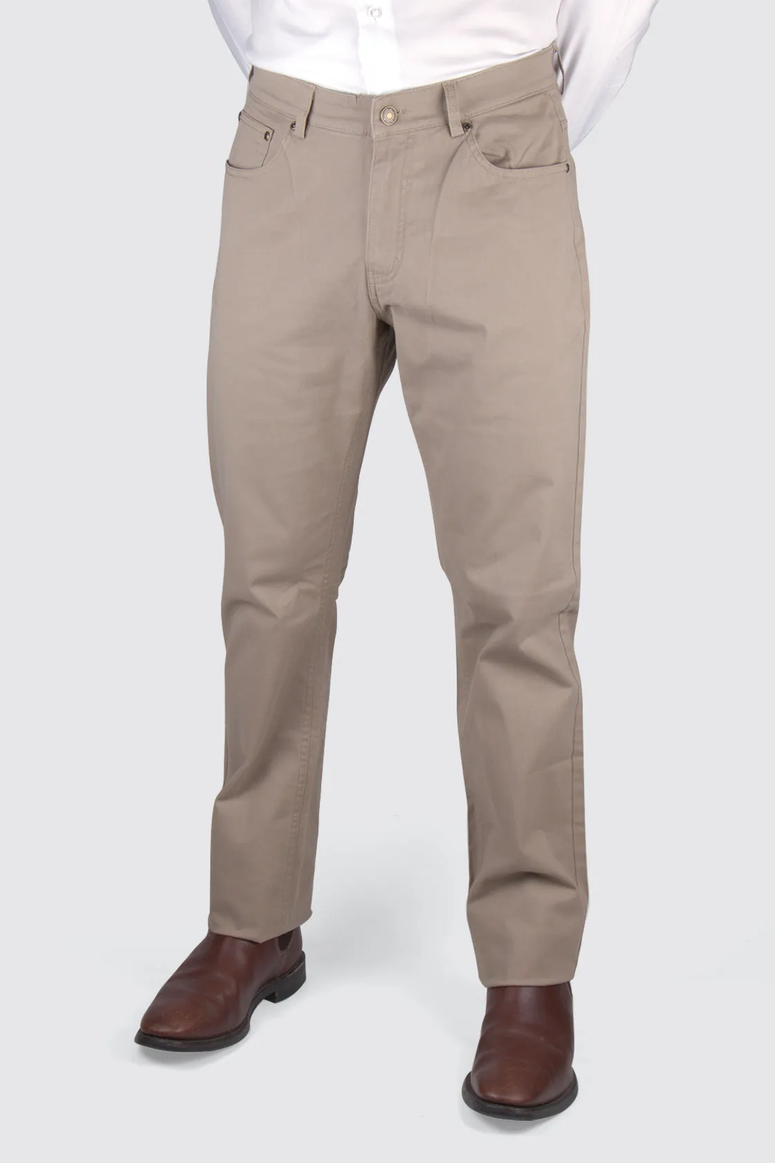 City Club Austin Road Slim Fit Chino Tan