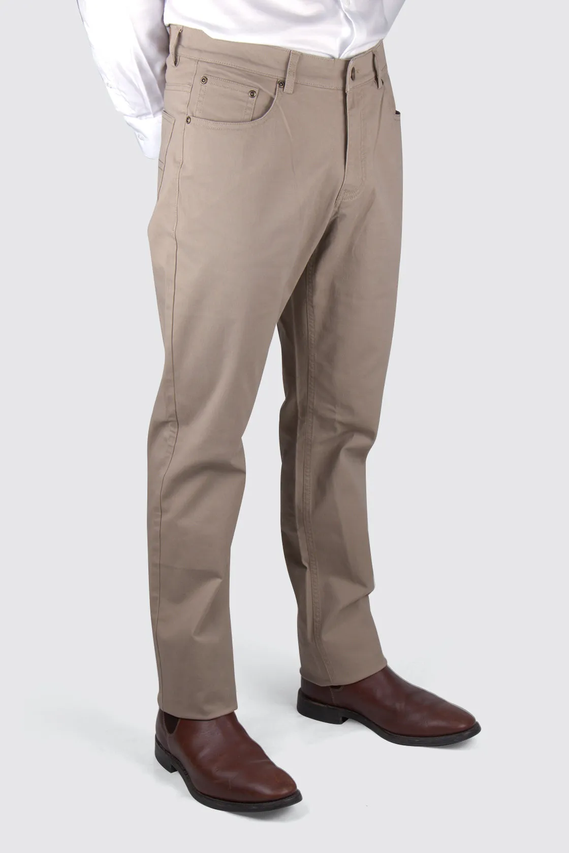 City Club Austin Road Slim Fit Chino Tan