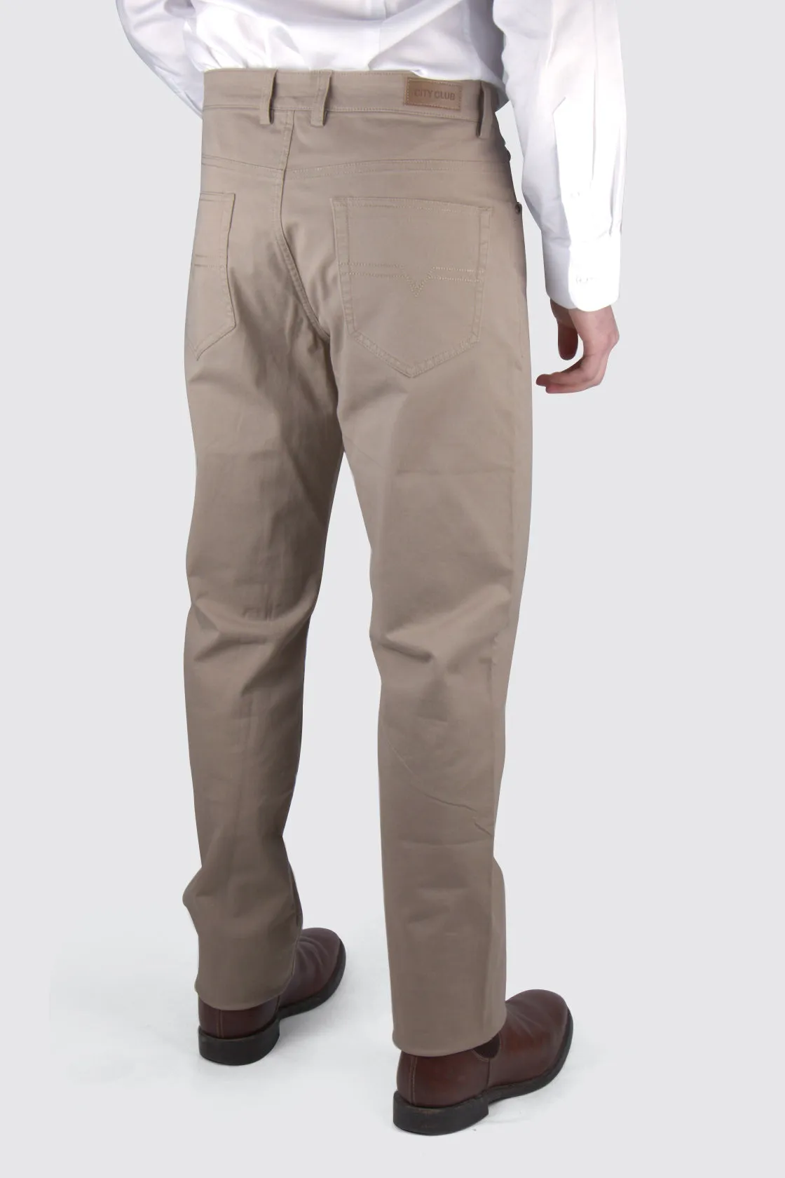 City Club Austin Road Slim Fit Chino Tan