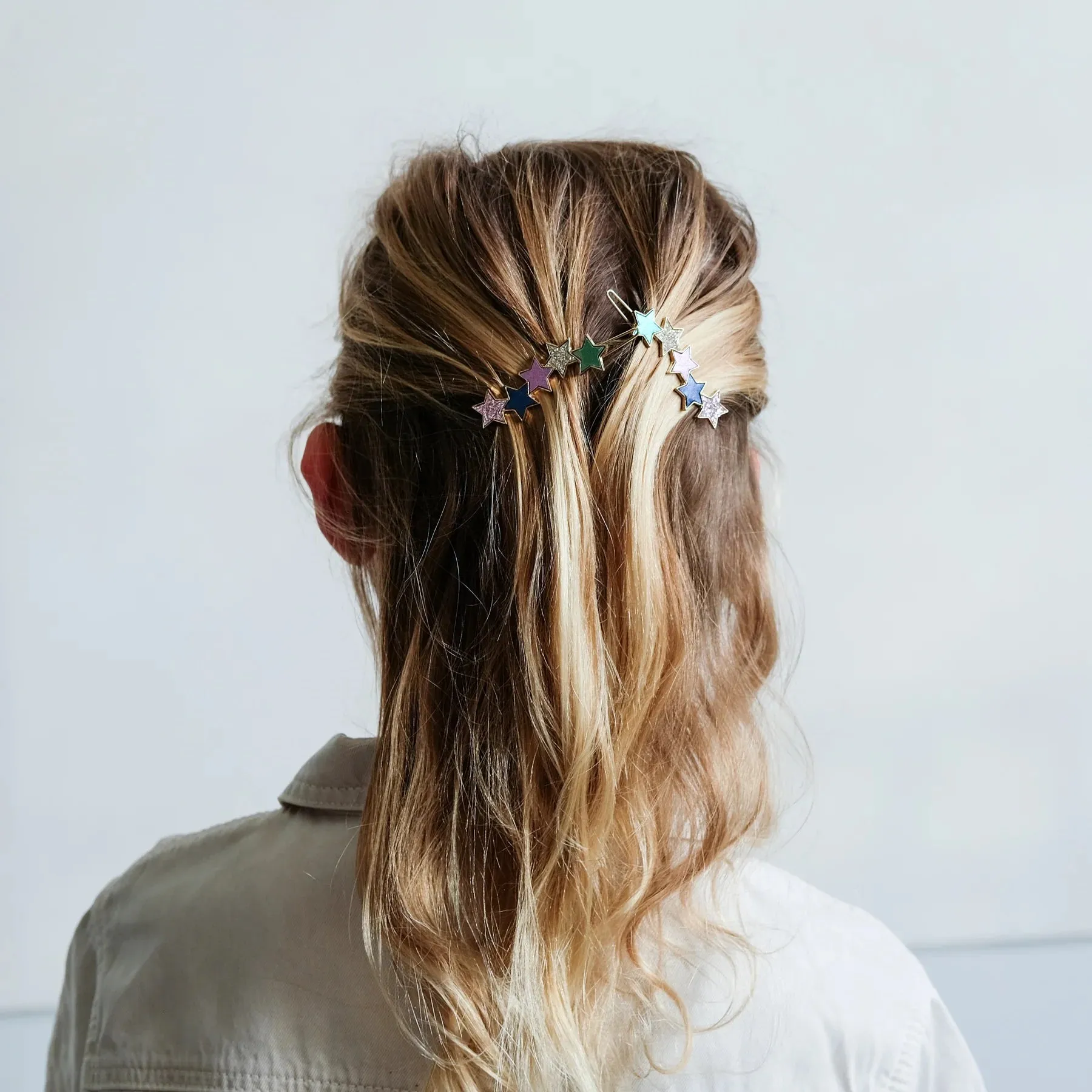 Cosmic Star Snap Grips Hair Clip