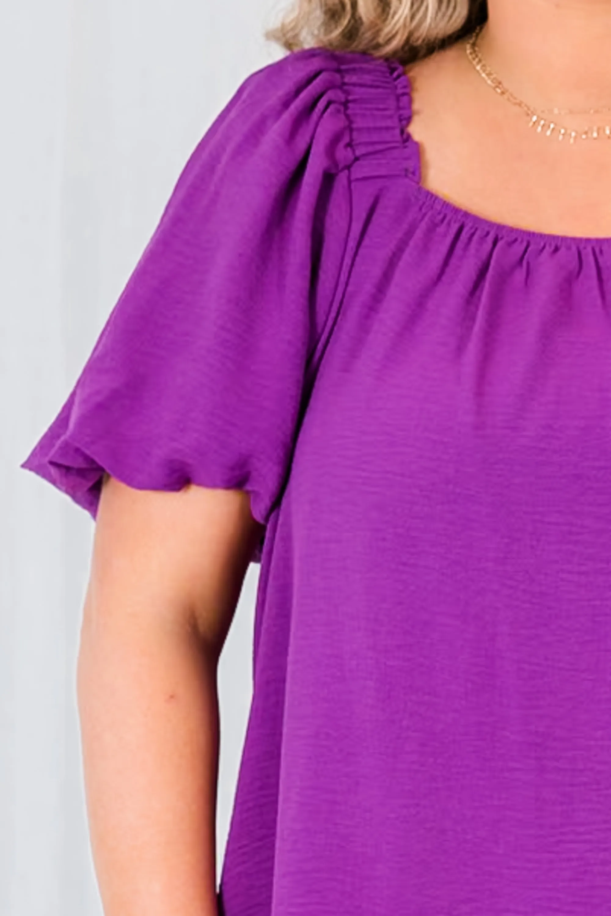 Creating Boundaries Top, Magenta-Purple