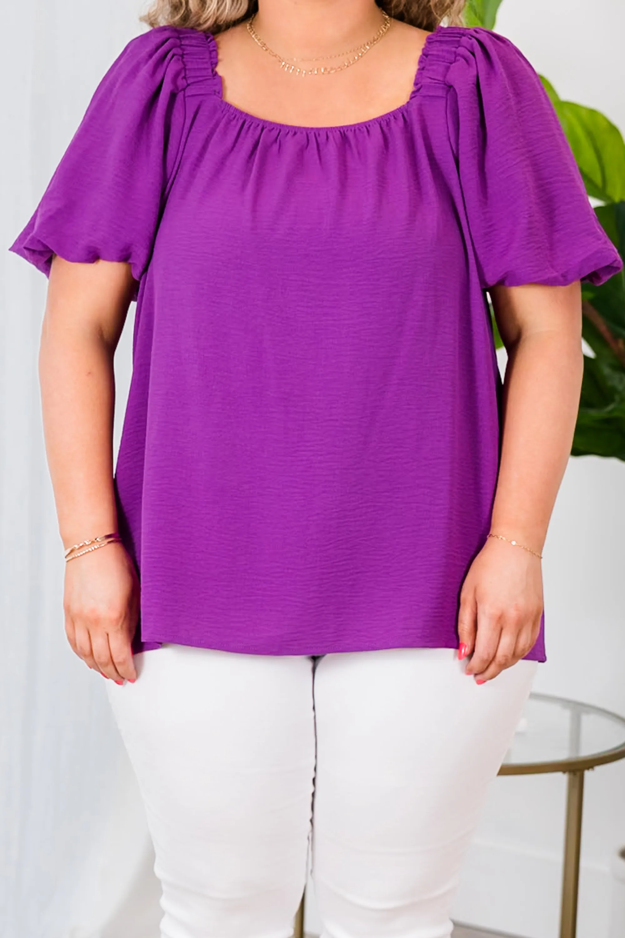 Creating Boundaries Top, Magenta-Purple