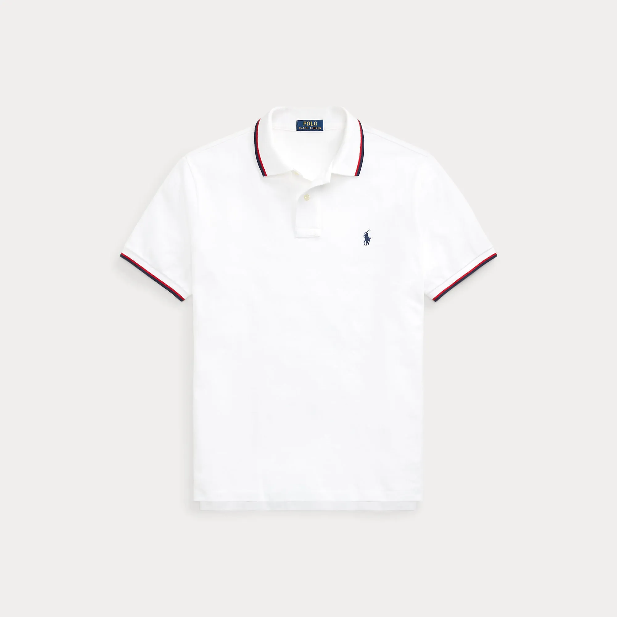 CUSTOM SLIM FIT MESH POLO SHIRT