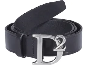 Dsquared2 Logo Plaque Buckle-Fastened Belt