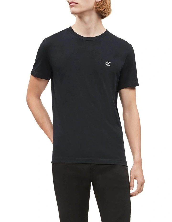 Essential Slim Tee in Black