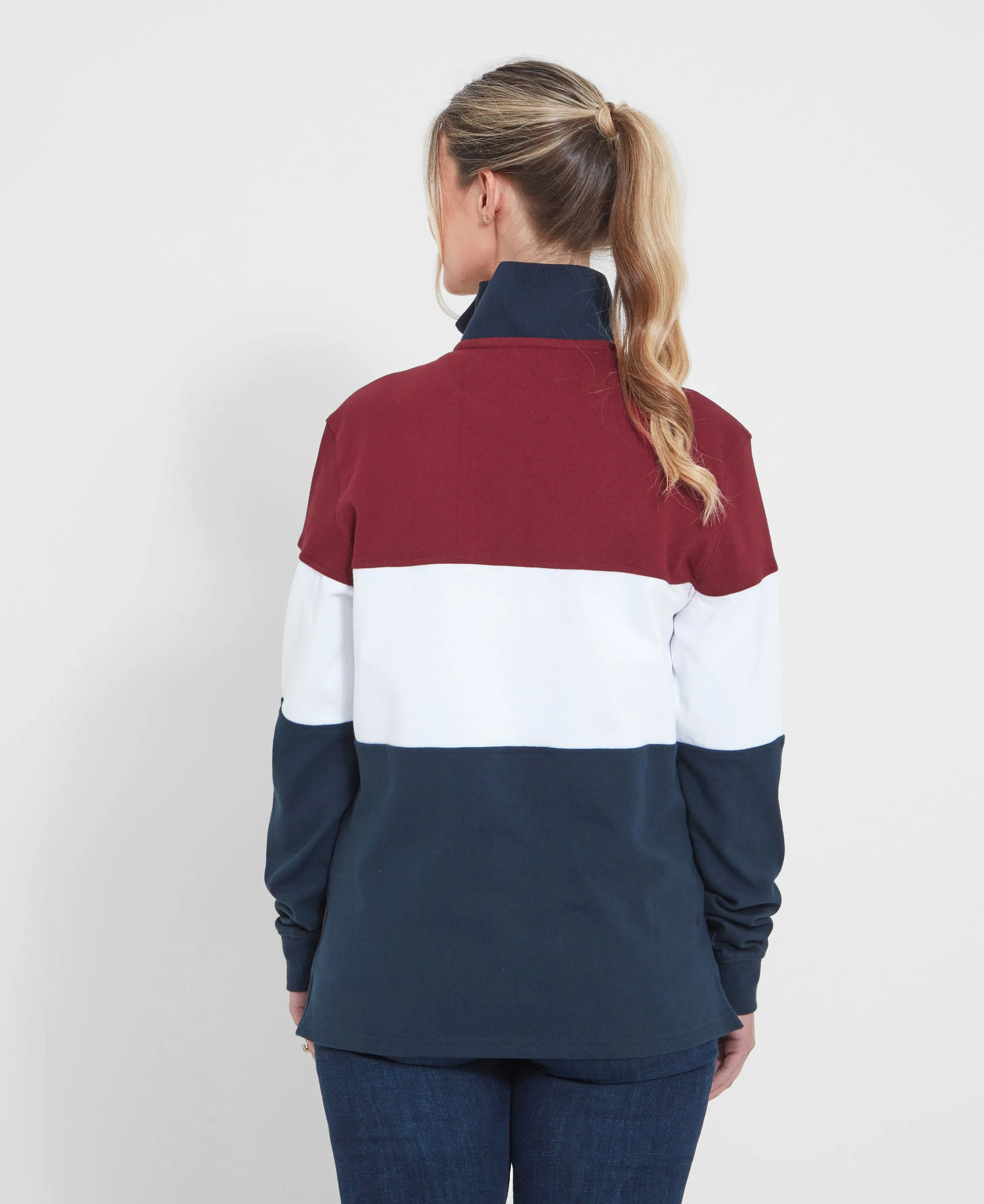 Exeter Heritage 1/4 Zip                             Bordeaux