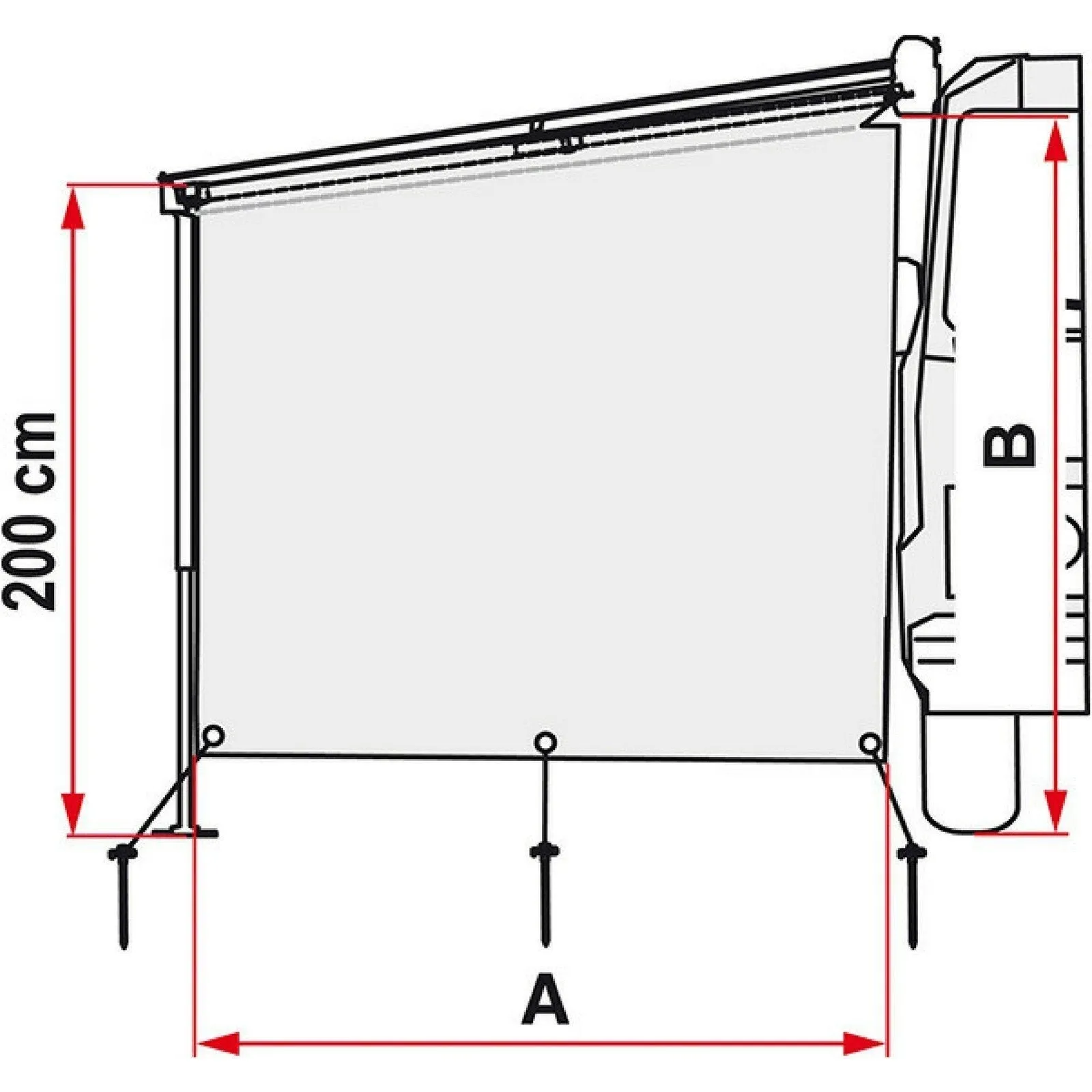 Fiamma Sun View Side Panel