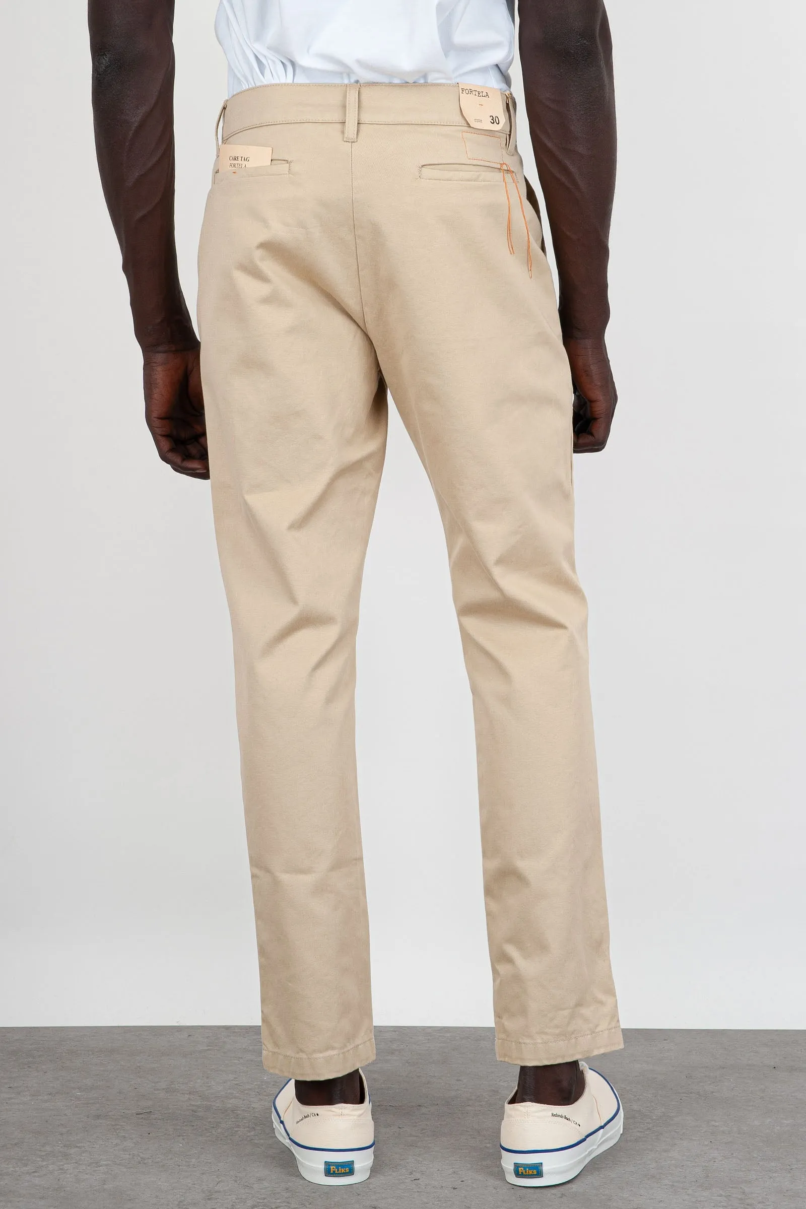 Fortela Pantalone Fabio Beige Chiaro Uomo