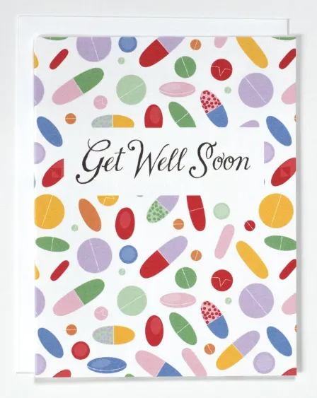 Get Well Pills Card