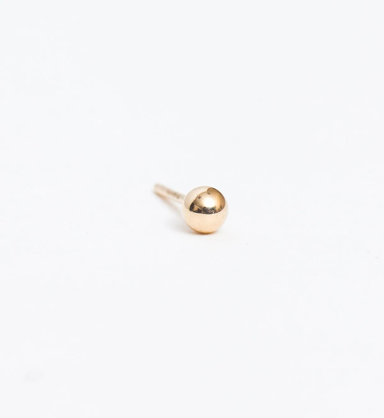 Gold 3 mm Ball Stud