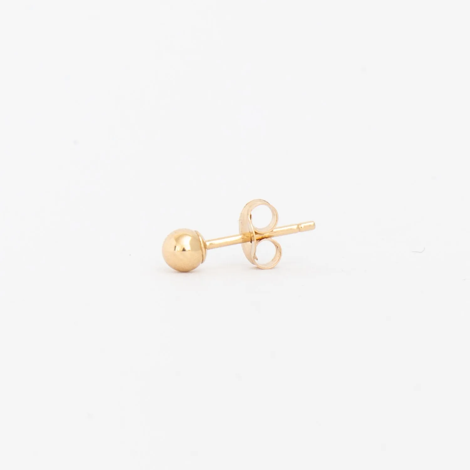 Gold 3 mm Ball Stud