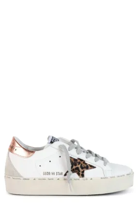 Golden Goose Deluxe Brand Hi-Star Lace-Up Sneakers