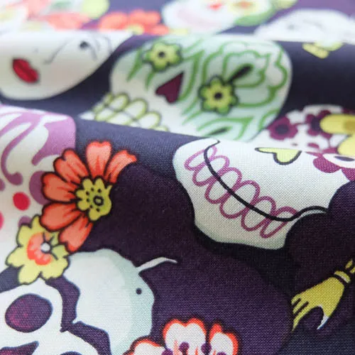 Gotas de Amor Frida Cotton by Alexander Henry- Dark Aubergine