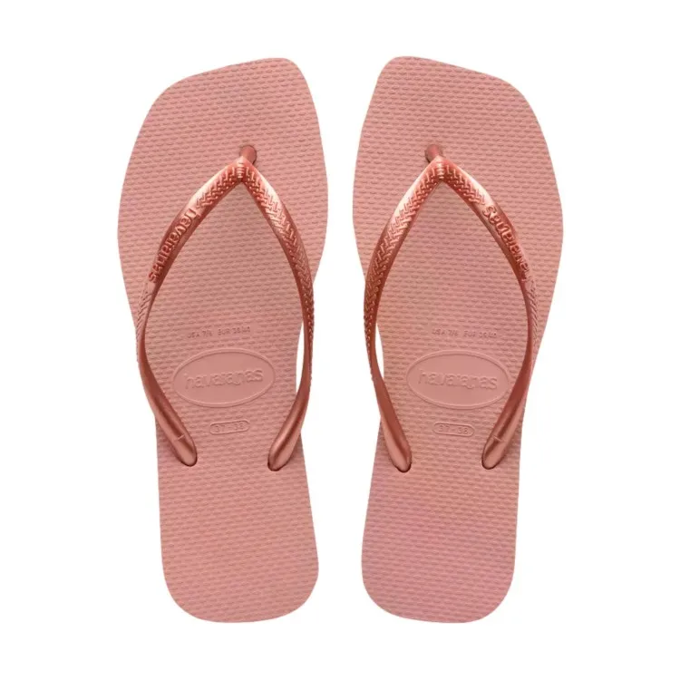 Havaianas 4148301 Slim Square Infradito Donna Cipria