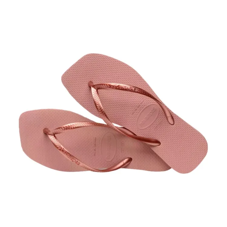 Havaianas 4148301 Slim Square Infradito Donna Cipria