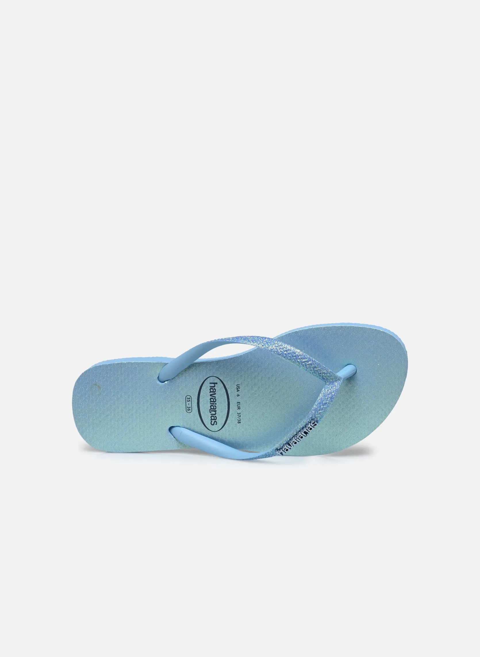 HavaianasHAV. SLIM GLITTER IRIDESCENT - Azzurro