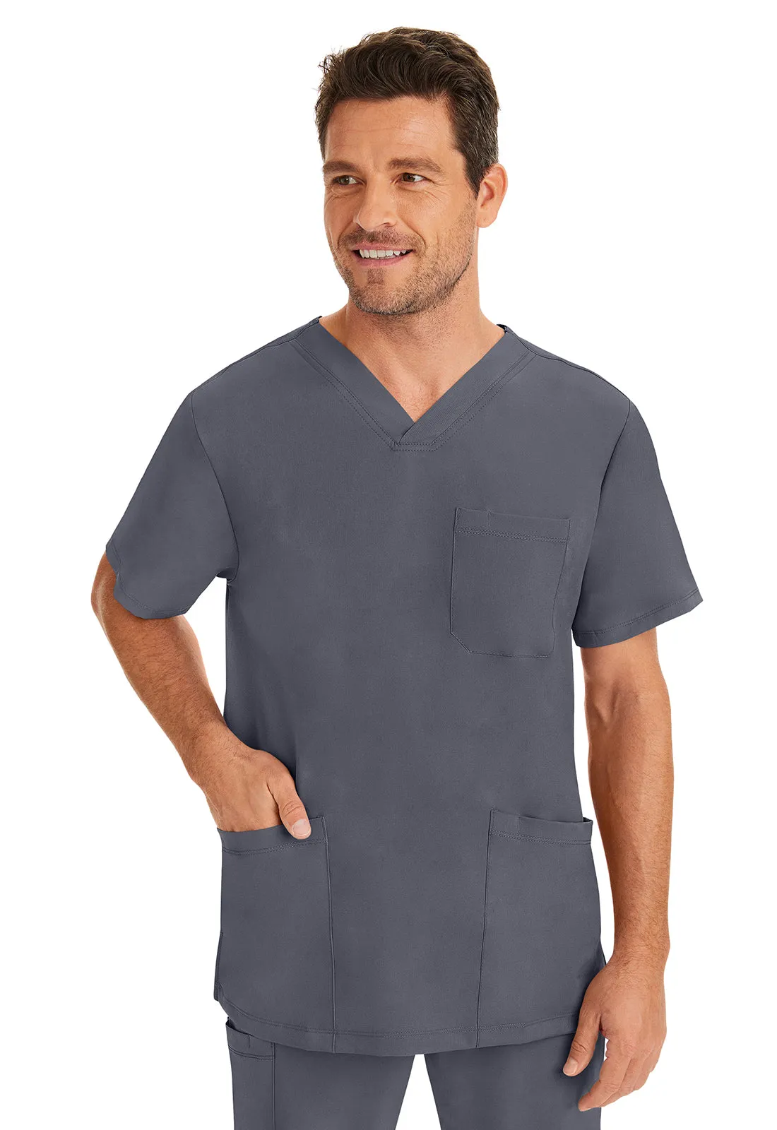 Healing Hands HH Works 2590 Men's Matthew 4 Pocket Scrub Top