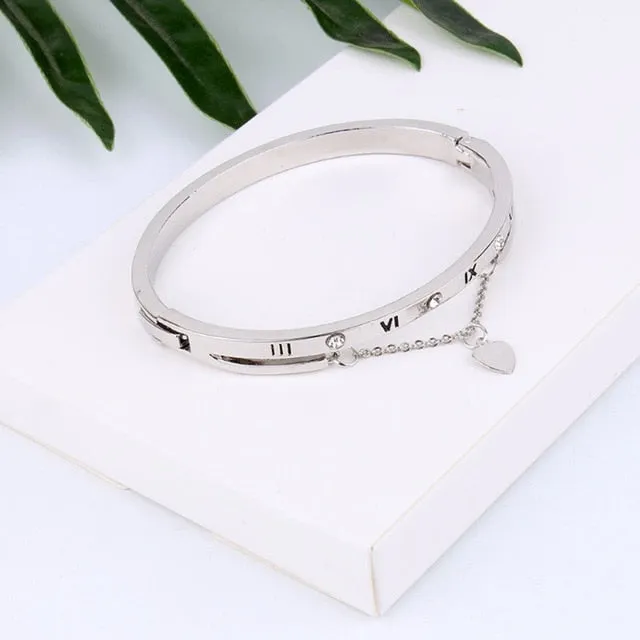 Hot Luxury Rose Gold Stainless Steel Bracelets