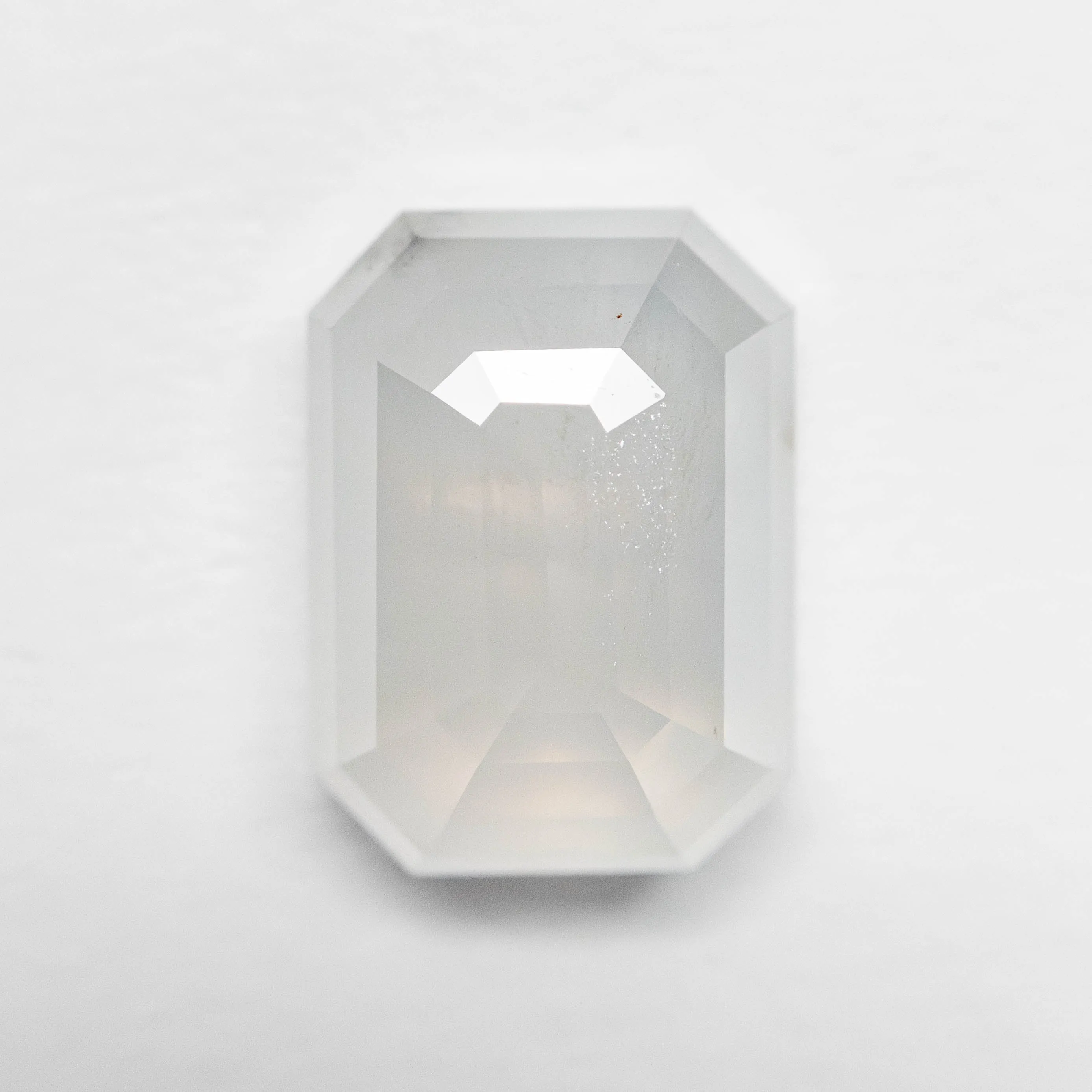 Icy Step Cut Diamond - 3.13ct Cut Corner Rectangle