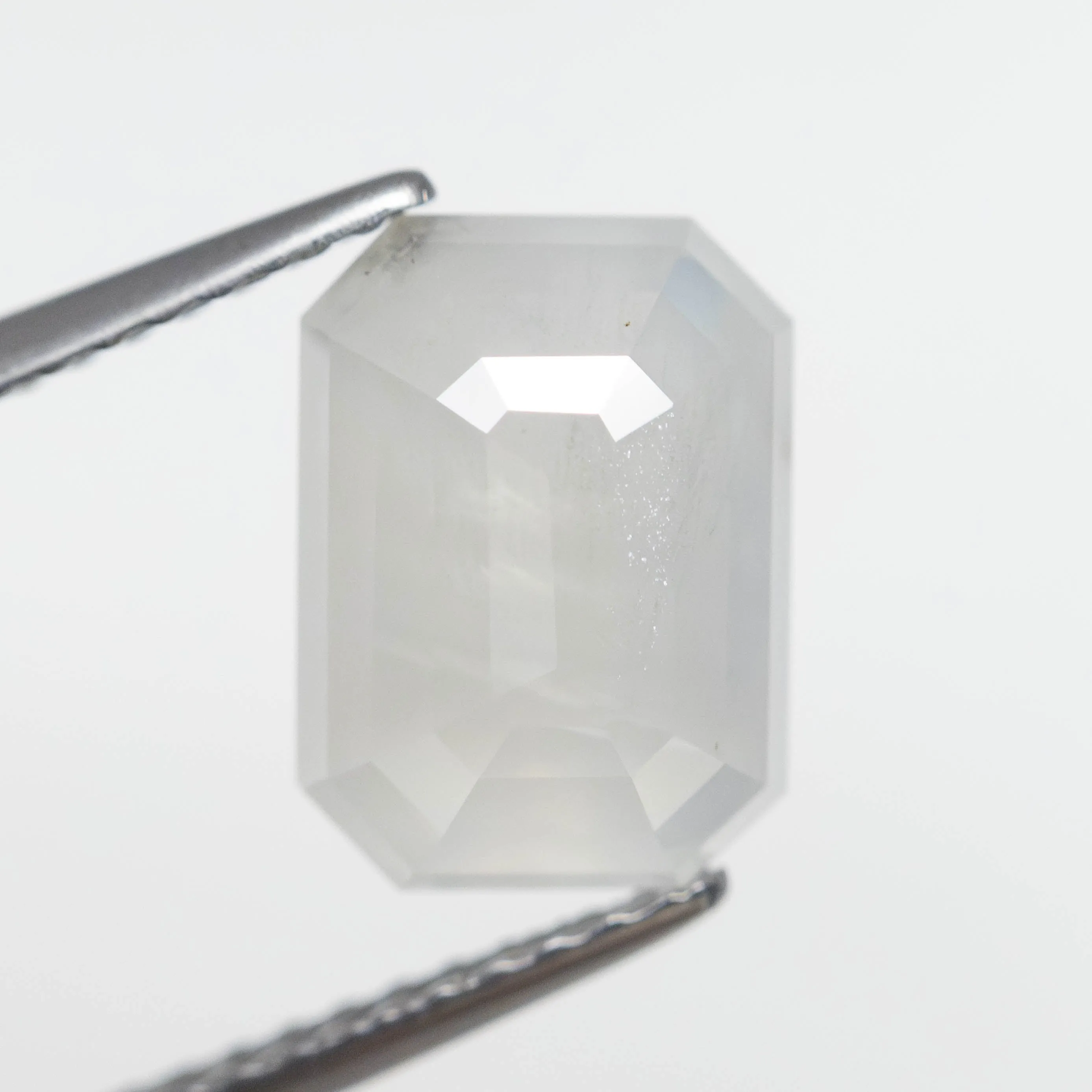 Icy Step Cut Diamond - 3.13ct Cut Corner Rectangle