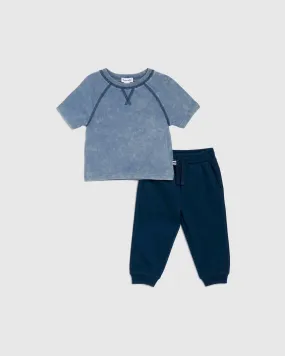 Infant Boy Marine Jogger Set