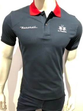 LA MRTNA Maserati Slim Fit Polo