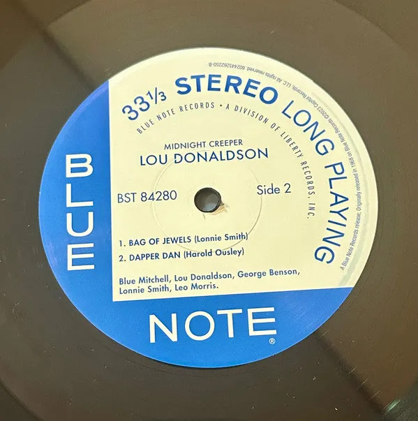 Lou Donaldson ~ Midnight Creeper