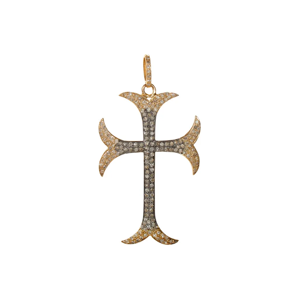 Maria Cross Charm